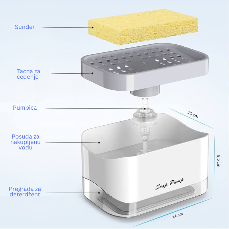 2u1 Dozer za deterdžent