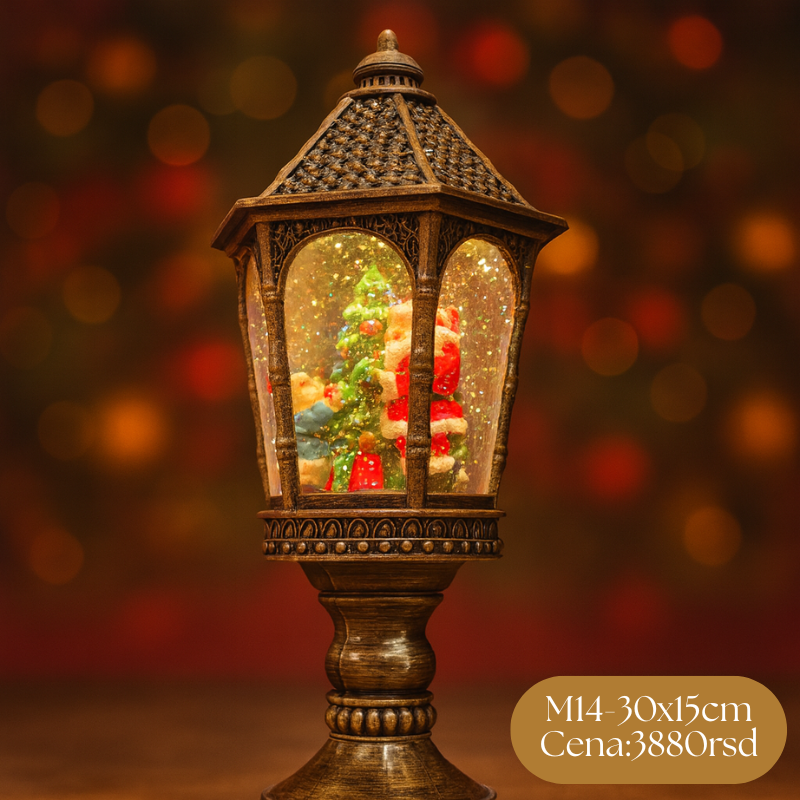 Magični novogodišnji fenjeri sa LED osvetljenjem