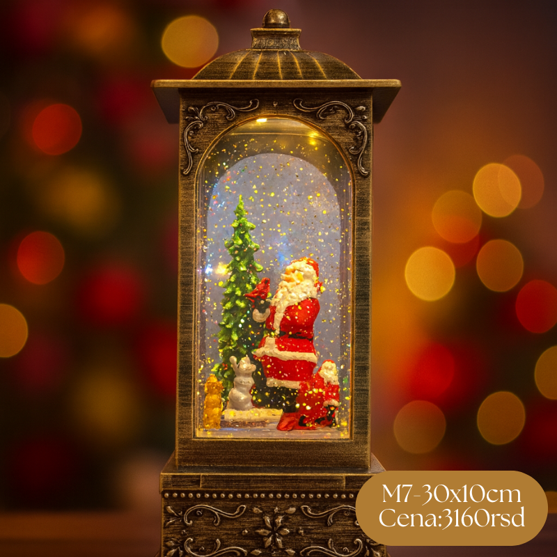 Magični novogodišnji fenjeri sa LED osvetljenjem