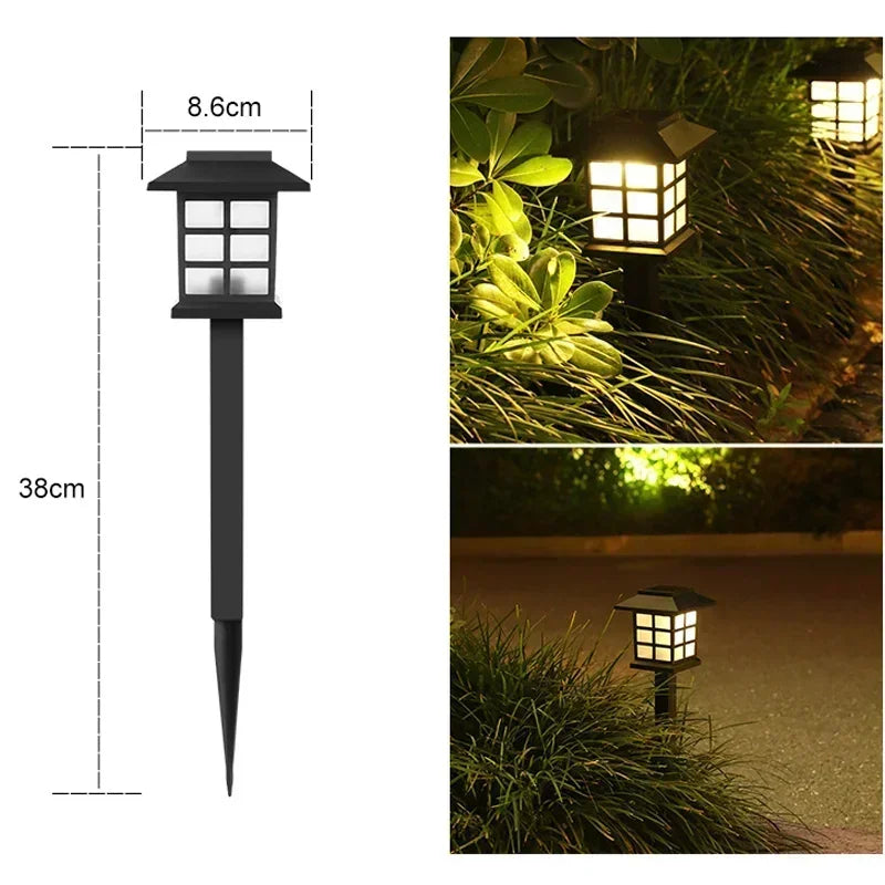 Solarne lampe za baštu-(6 komada)