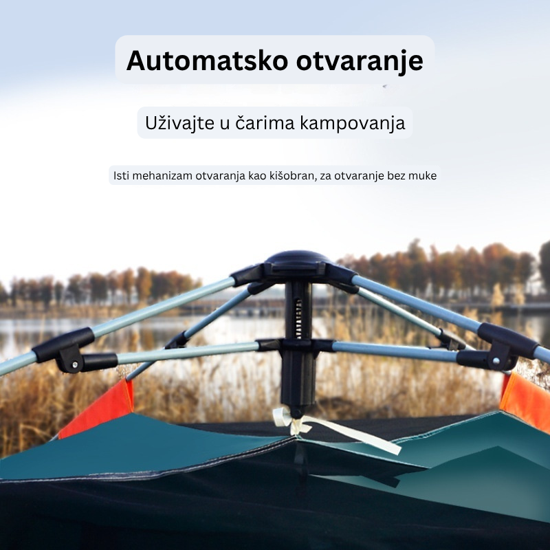 Automatski šator za 3-4 osobe