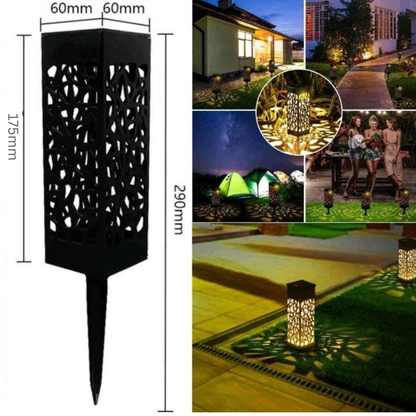 Solarne lampe za baštu-(6 komada)