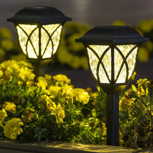 Solarne lampe za baštu-(6 komada)