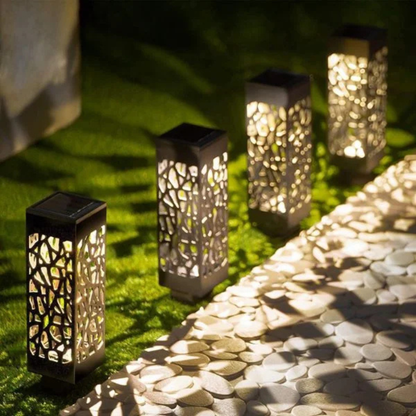Solarne lampe za baštu-(6 komada)