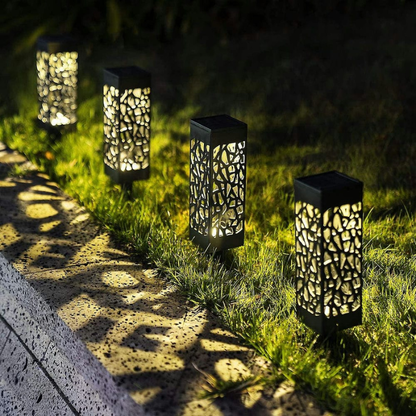 Solarne lampe za baštu-(6 komada)