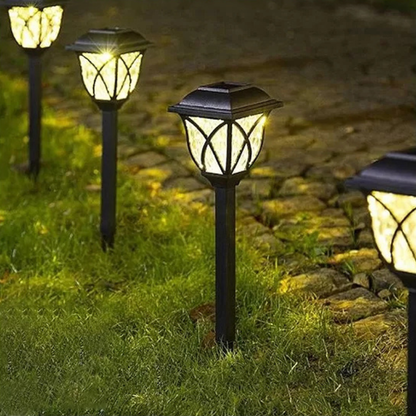 Solarne lampe za baštu-(6 komada)