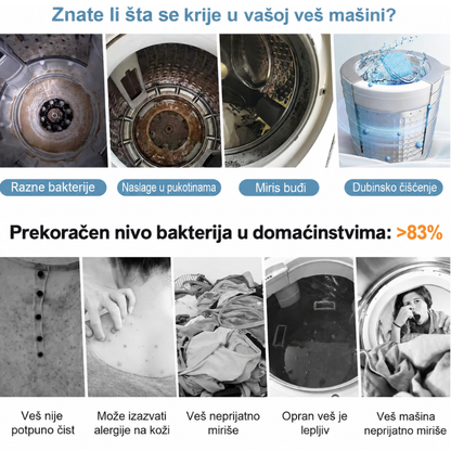Tablete za čišćenje vešmašine-1+1 GRATIS