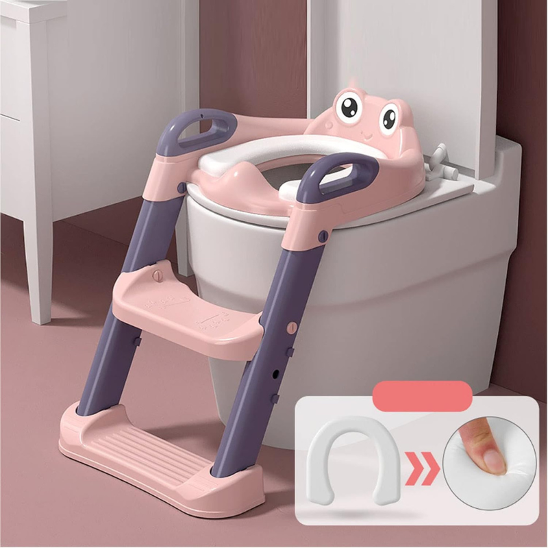 Dečiji adapter za WC šolju sa stepenikom