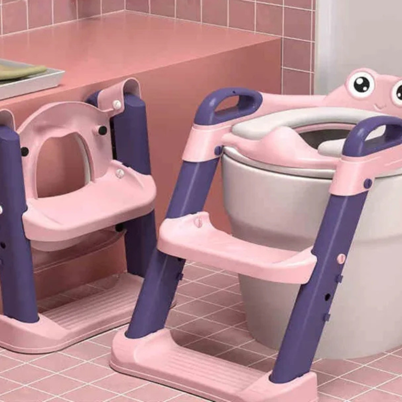 Dečiji adapter za WC šolju sa stepenikom