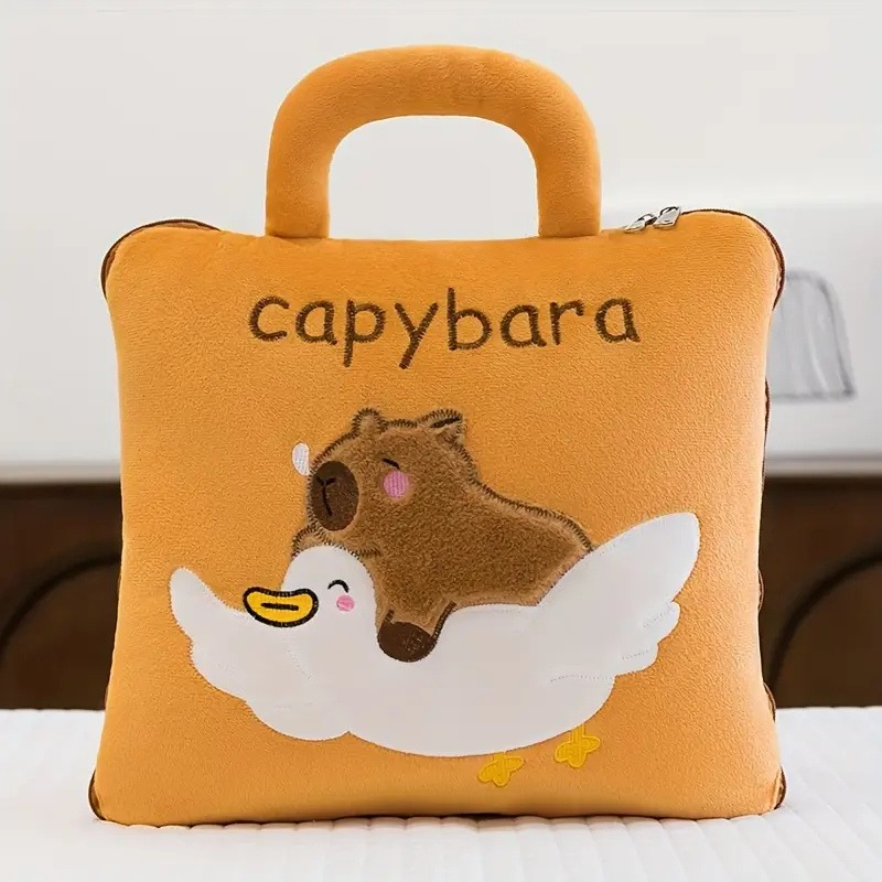 Kapibara (2u1 jastuk ćebe)