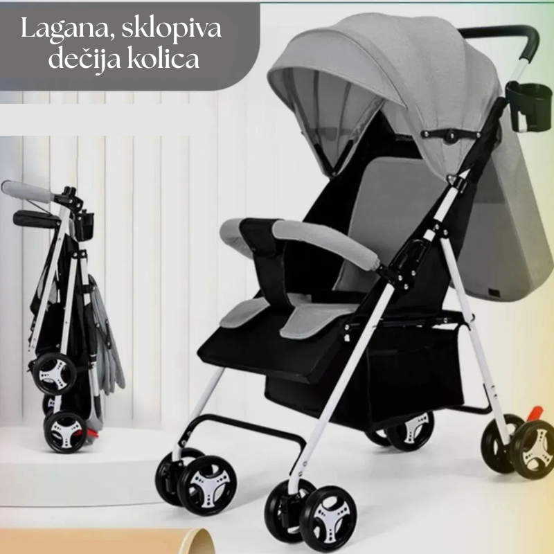Lagana sklopiva kolica za decu