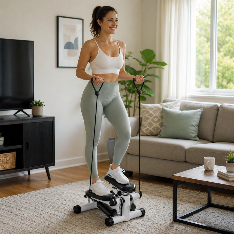 FitStep mini steper sa elastičnim trakama