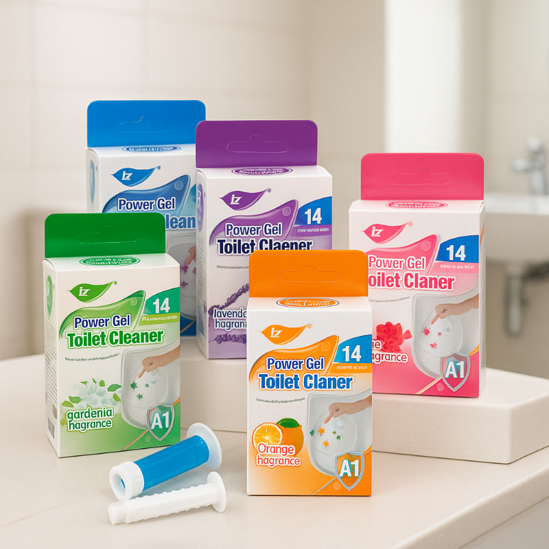 Antibakterijski mirisni gel za WC-Komplet (2+1 GRATIS)