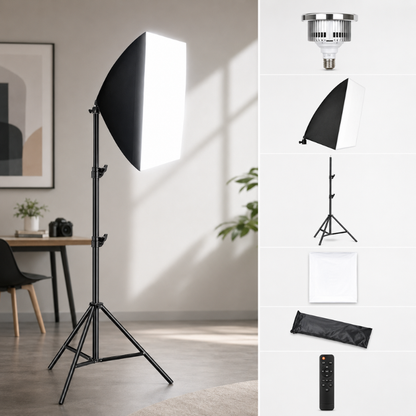 LED studio reflektor sa stalkom i softboxom