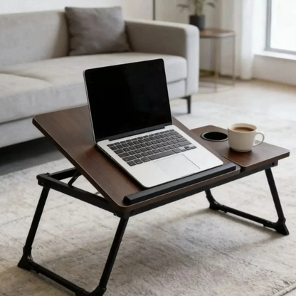Sklopivi stočić za laptop 2u1
