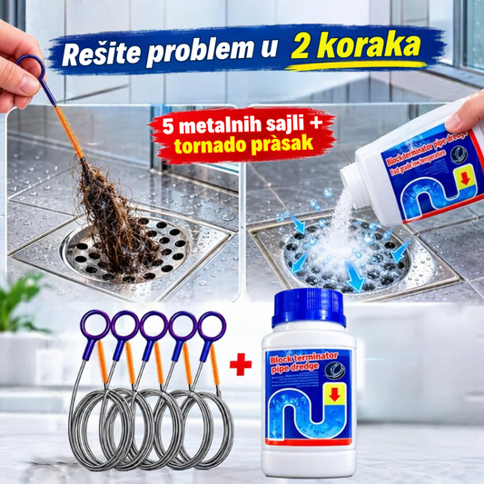 Set za otpušavanje odvoda