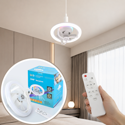 3u1 LED plafonski ventilator